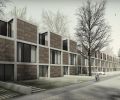 Жилой комплекс “Officierenwijk” от МЕТА Architectuurbureau. Брассчаат, Бельгия